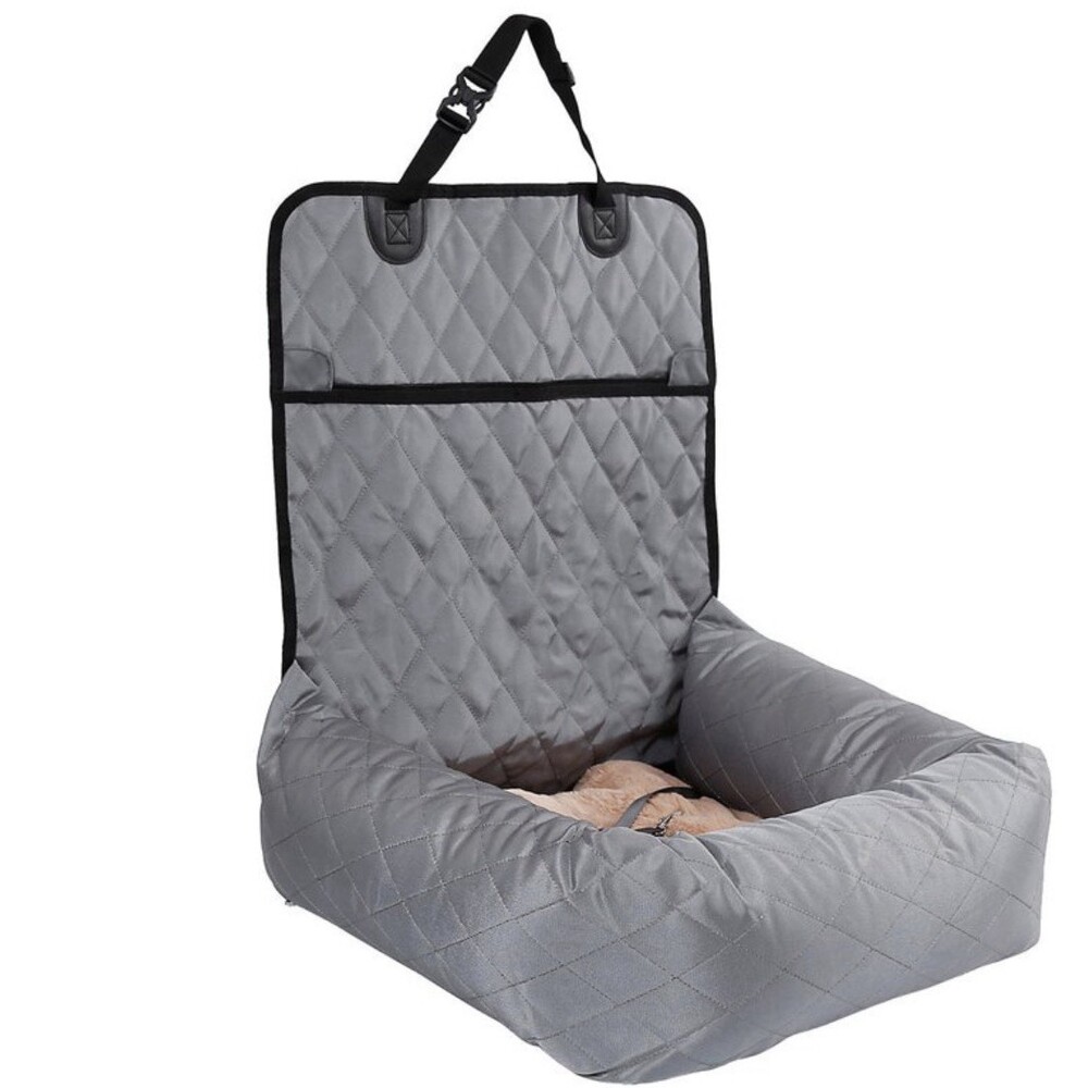 Dog Car Seat Booster 2-in-1 Pet Car seat Indoor Lounge Comfortable Cozy Couch